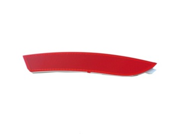 Seat leon 2 cupra fr overlay reflector rear bumper, фото