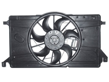 Fan with a diffuser/ bracket volvo c70, фото