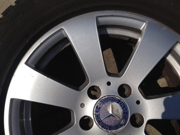 5x112 mercedes a b c e class 6jx16 et39 в хорошем состоянии ступица 66, 6mm дешево!, фото