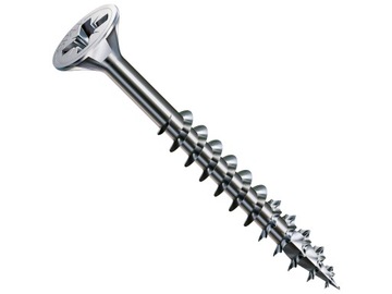 Spax screws 4x35mm pz cone partial galvanized, фото