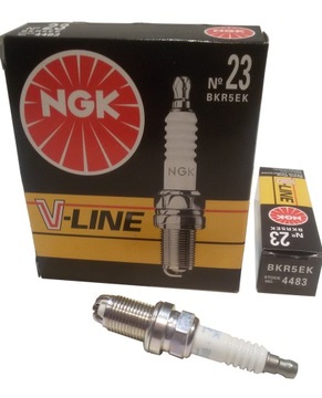 Spark plug ngk bkr5ek vl23 4483 v - line 23, фото