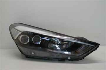 Hyundai tucson 2 15+ . фара правая 2x линза led подсветка, фото