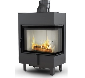 Fireplace aerial steel grilles lucy 12 recovery mobile exit exhaust gases, фото