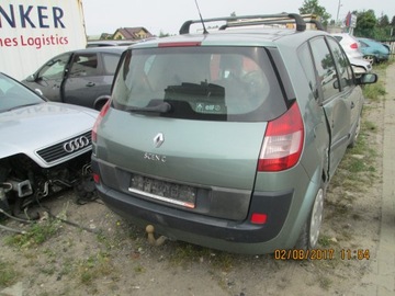 Rear bumper renault scenic 2 teb97, фото