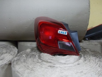 Rear left light opel corsa e 3-door, фото