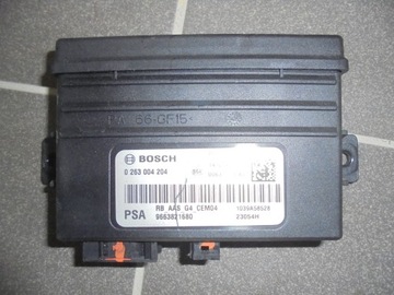 Control unit sensor parking sensor citroen 2010-2016 0263004204, фото