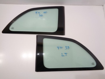 Скло кузова крила toyota yaris 2 2006-2011 3-дверний, фото