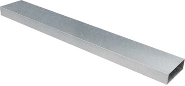 Channel rectangular 152x50 mm distribution fireplace 1m, фото