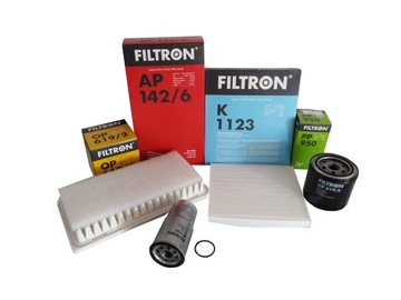 Toyota avensis t25 2, 0 d4d filter set, фото