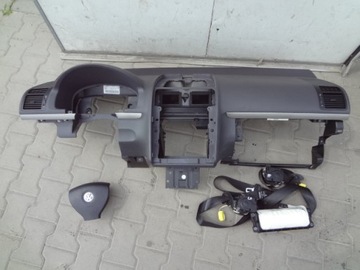 Vw touran рестайлинг 06-10 панель подушки подушка безопасности комплект, фото
