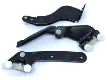 Roller rollers door trolley vw caddy 04- set! premium!, фото