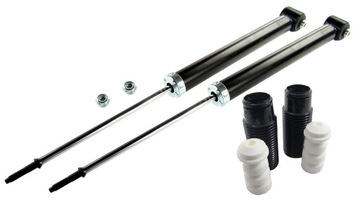 Shock absorbers x2 ass+bumpers+protection passat b5 audi a6 c5, фото