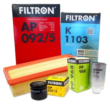 Filtron ap092/ 2; k1103; pp968 filter set op, фото