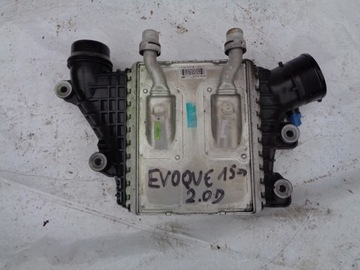Радиатор evoque рестайлинг 2015- 2. 0d gj32-9l440-ab, фото