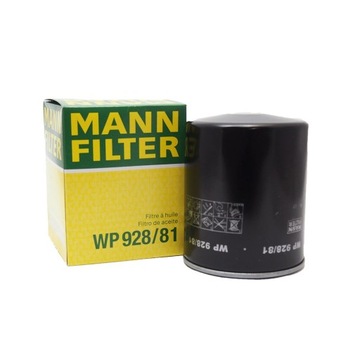 Mann grease filter wp928/ 81 analog op587 oc274, фото