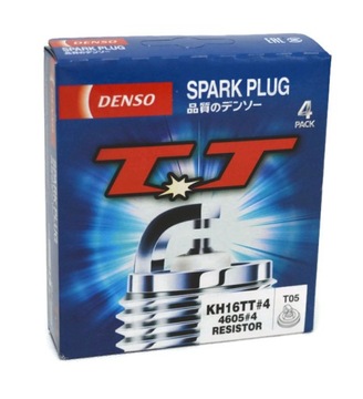 4x spark plug denso kh16tt 4 pieces, фото