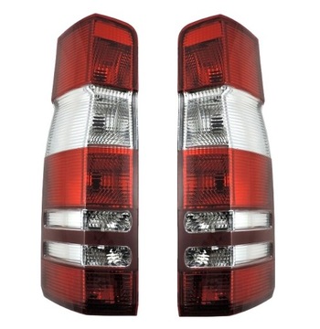 Mercedes sprinter 06 - tail light new set le+ rights, фото