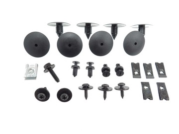 Set clip fasteners clips fender opel vivaro, фото