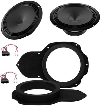 Audison ap 6.5 speakers spacers (spacers) front mdf vw passat b6 cc 165mm 16, 5cm, фото