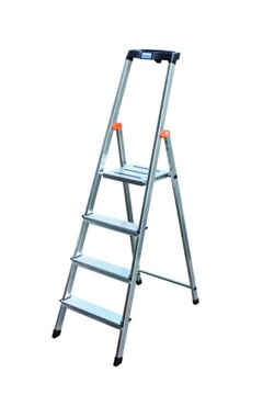 Лестница алюминиевая krause safety sf-4 сертификованный!, фото