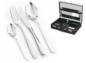 Gerpol cutlery 68 electrical в suitcase venus 12 axis gloss, фото