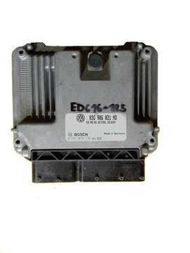 Ecu vw touran 1.9td 0281015172 03g906021nd, фото