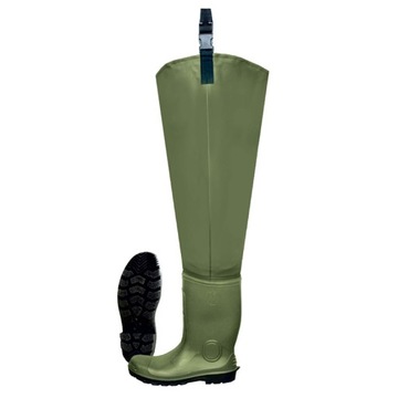 Waders companies lemigo cloth pvc color green 41, фото