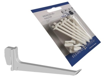 Hooks pvc to plank on tools equipment 75mm, фото