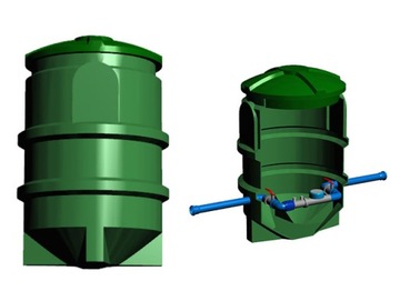 Well water meter szakk 348 liters sw 700-1010, фото