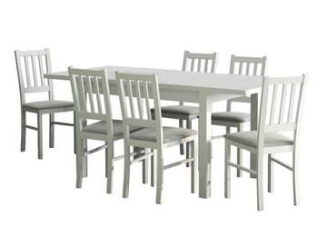 Set stand 80x120/ 150+ 6 chairs в style provencal to salon kitchens, фото