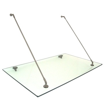 Visor nad door canopy glass 150 x 120, фото
