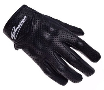 Mittens perforated amplified black skin xxl, фото