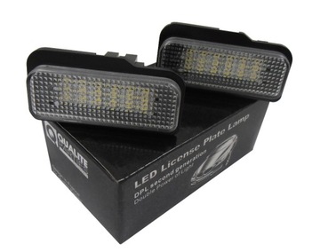 Лампочки led подсветка номерного знака mercedes e class w211 s211 slk, фото