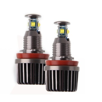 Лампочка стояночная bmw e90 e91 рестайлинг по рестайлинг xenon кольца led подсветка маркеры h8, фото