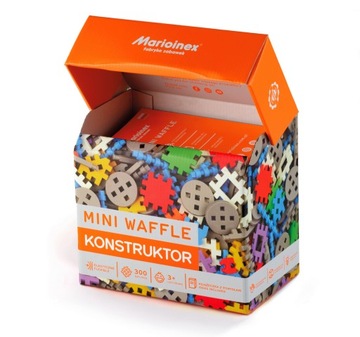 ВАФЕЛЬНЫЕ БЛОКИ КОНСТРУКТОР MINI 300 ELEM. WAFFLE
