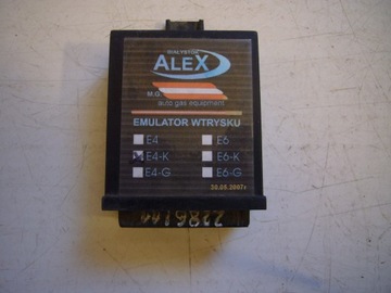 2286/11 контроллер эмулятор газа ALEX E4-K