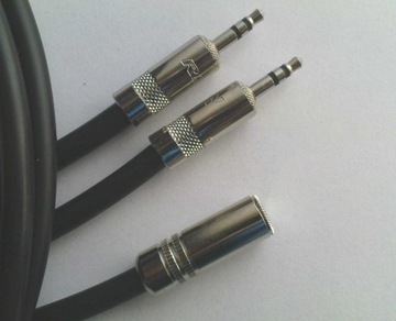 PROCAB мини джек гнездо / 2 x мини JACK3. 5s 0.75 м