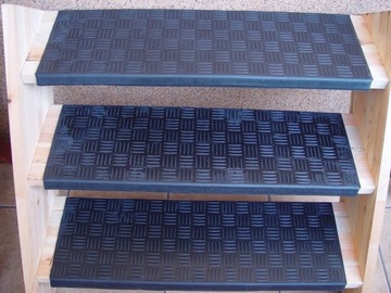 резиновые коврики для ног для лестниц с лентой