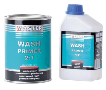 Антикоррозийная реактивная грунтовка MASTER 1.2 L для оцинкованной стали алюминия 449