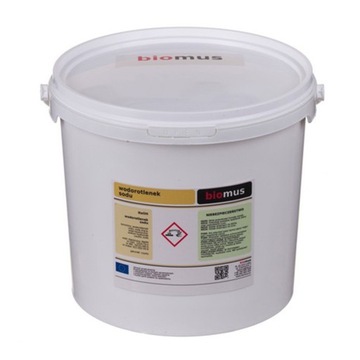 Каустична сода для гранул NaOH 5 кг Biomus