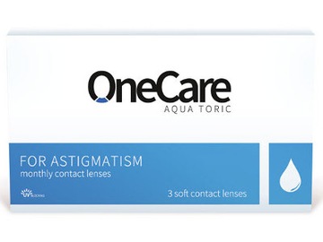 Торические линзы OneCare TORIC astigmatism 3шт