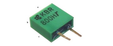 Керамический резонатор 800 кГц - 2 шт.
