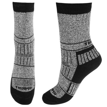 Теплые треккинговые носки ALASKA Grey 39-41