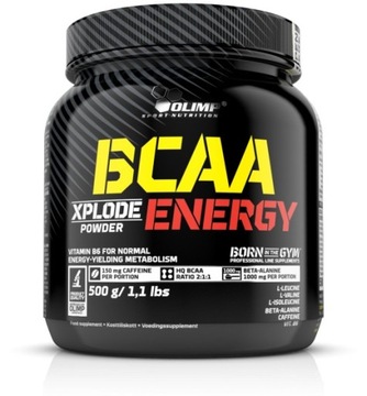OLIMP BCAA XPLODE ENERGY 500G кофеин бета-аланин / фруктовый