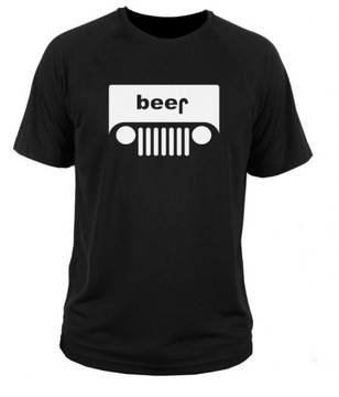 футболка jeep Beer wrangler offroad