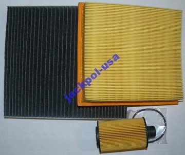 FILTER FILTERY JEEP GRAND CHEROKEE 3,0 CRD SET / SATZ 2011-