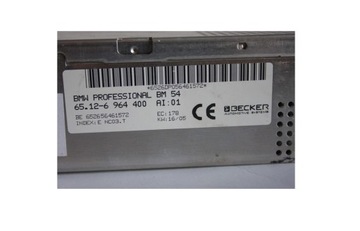 Bmw professional bm 54 becker bm54 - e39 e46 аудио