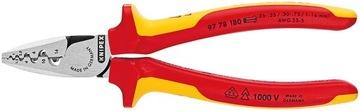 KNIPEX 97 78 180 Szczypce zaciskania tulejek VDE