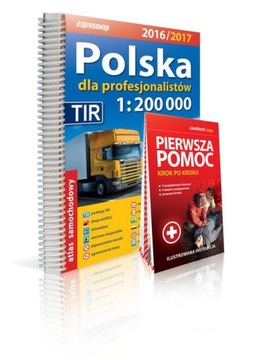 Polska Atlas samochodowy dla profesjonalistów 2016/2017, 1:200 000