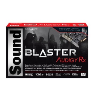 Звуковая карта Creative SB Audigy RX EAX 7.1 PCIe